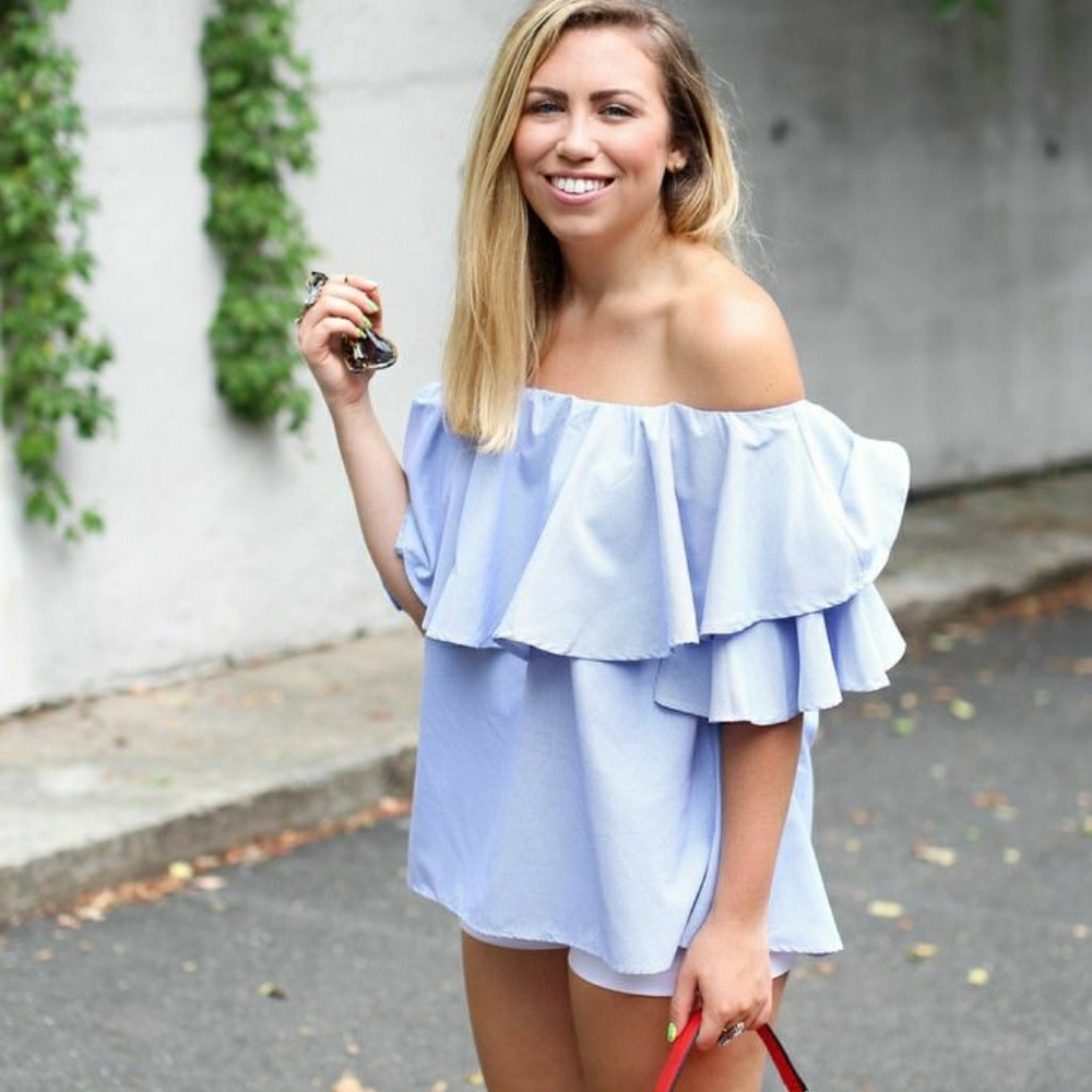 Off shoulder top